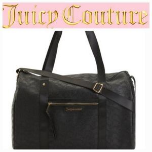 Juicy Couture Logo Rosie Weekender- Liquorice